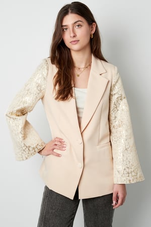 Blazer mit Pantherärmeln h5 Bild3